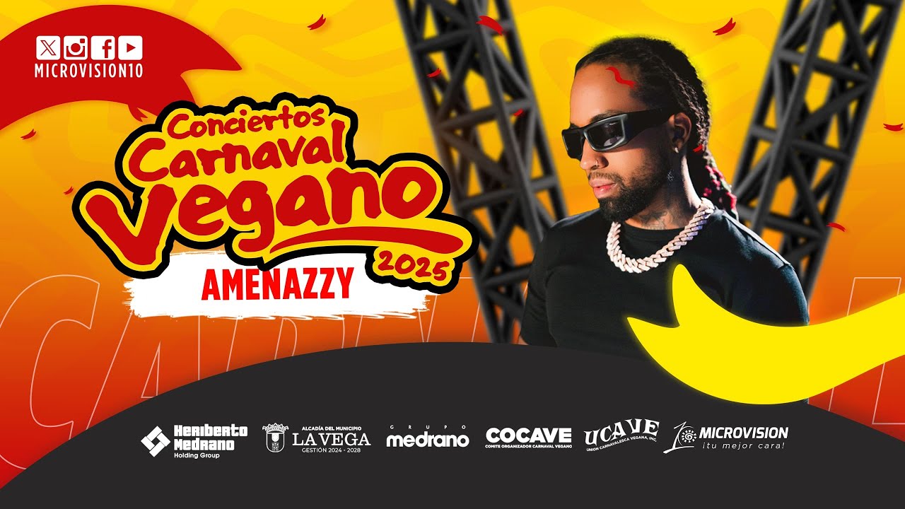 CONCIERTOS CARNAVAL VEGANO 2025 | AMENAZZY (9-02-2025)