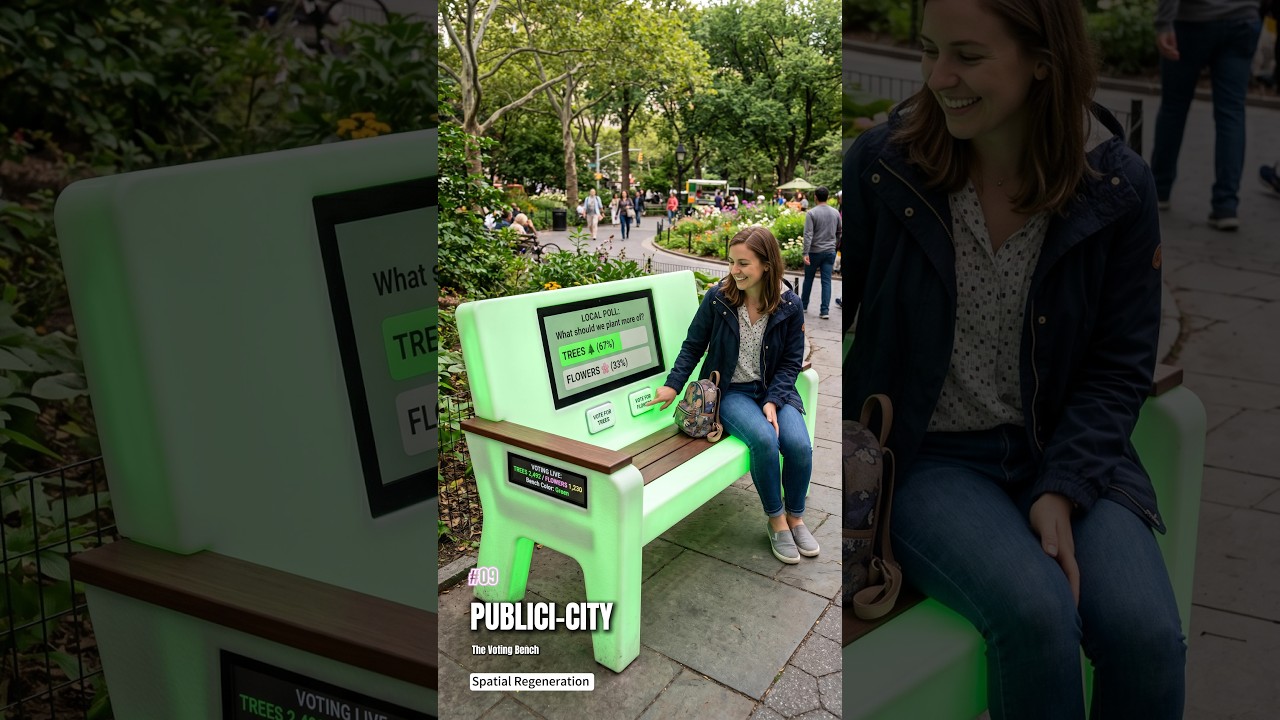 PUBLICI-CITY: The Voting Bench | Spatial Regeneration