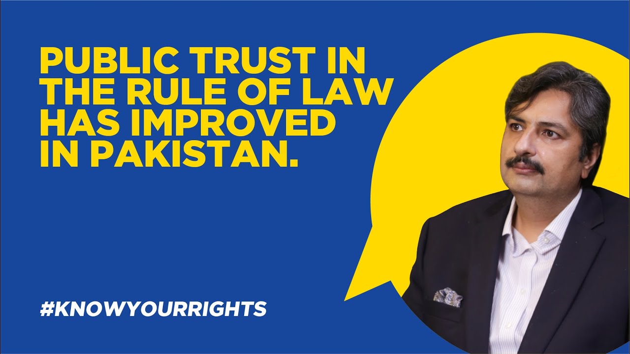 Public trust in the rule of law