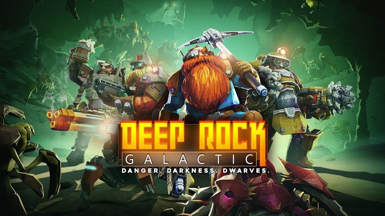 Пробуем играть в Deep Rock Galactic !