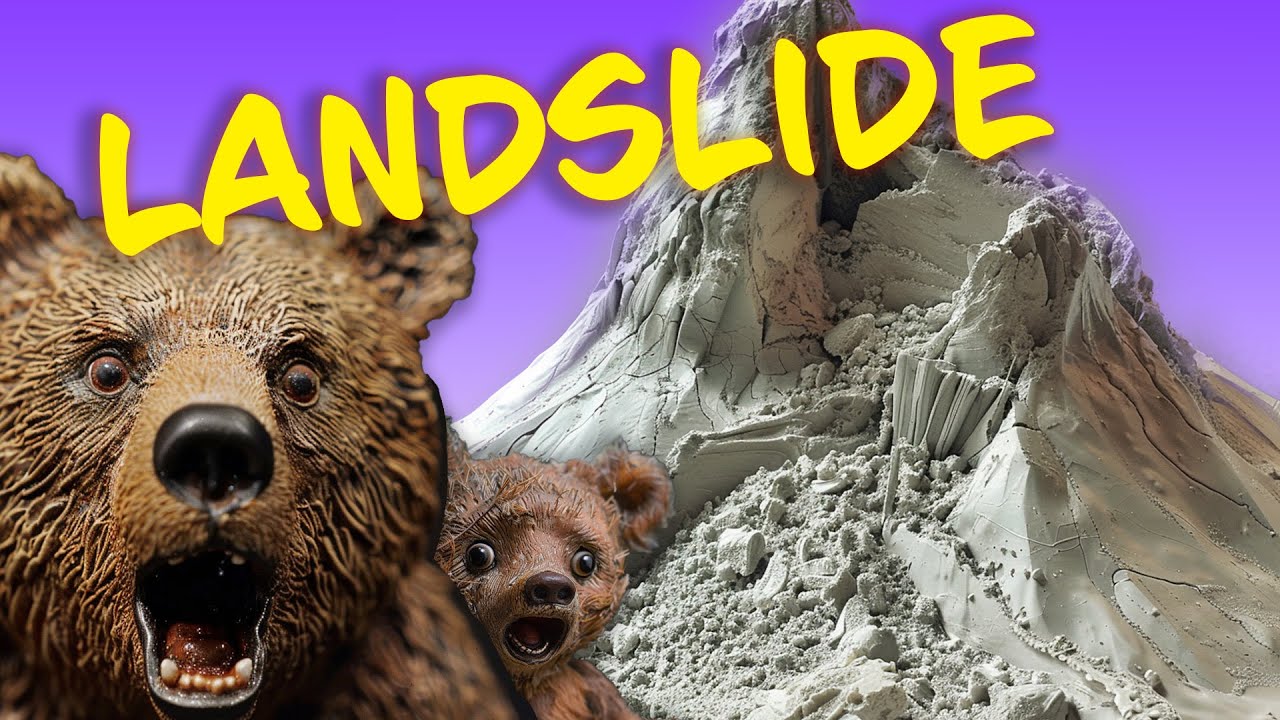 Mountains fall down? LANDSLIDE ⛰️ Nature Earth Science