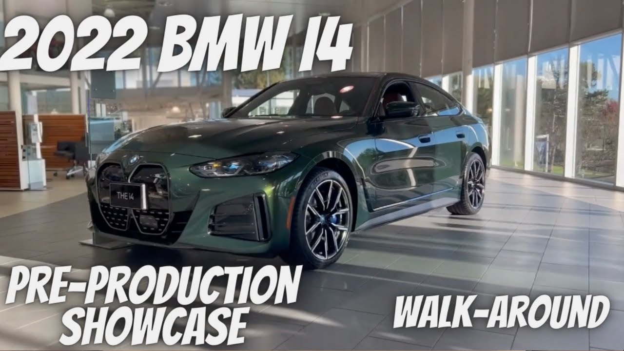 Pre-Production 2022 BMW i4 eDrive40 Showcase/Walkaround