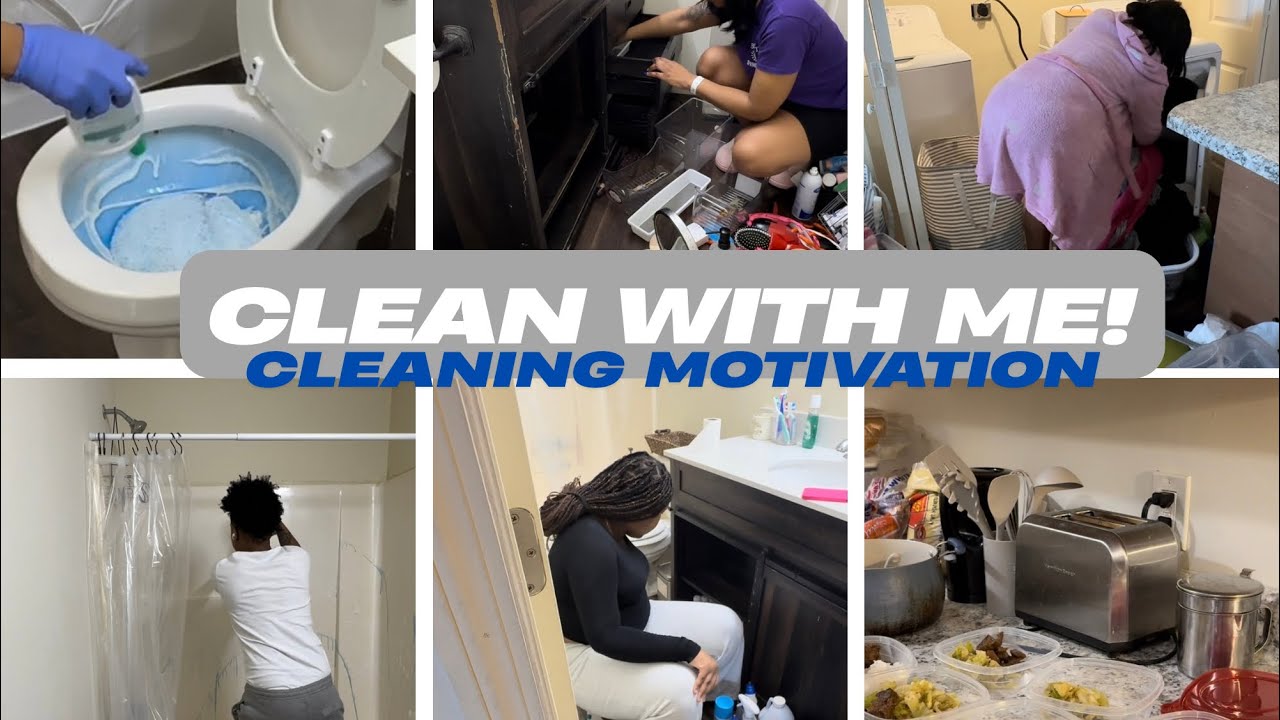 Cleaning Motivation/ clean with me / Get things done /cleanwithallison 🤍