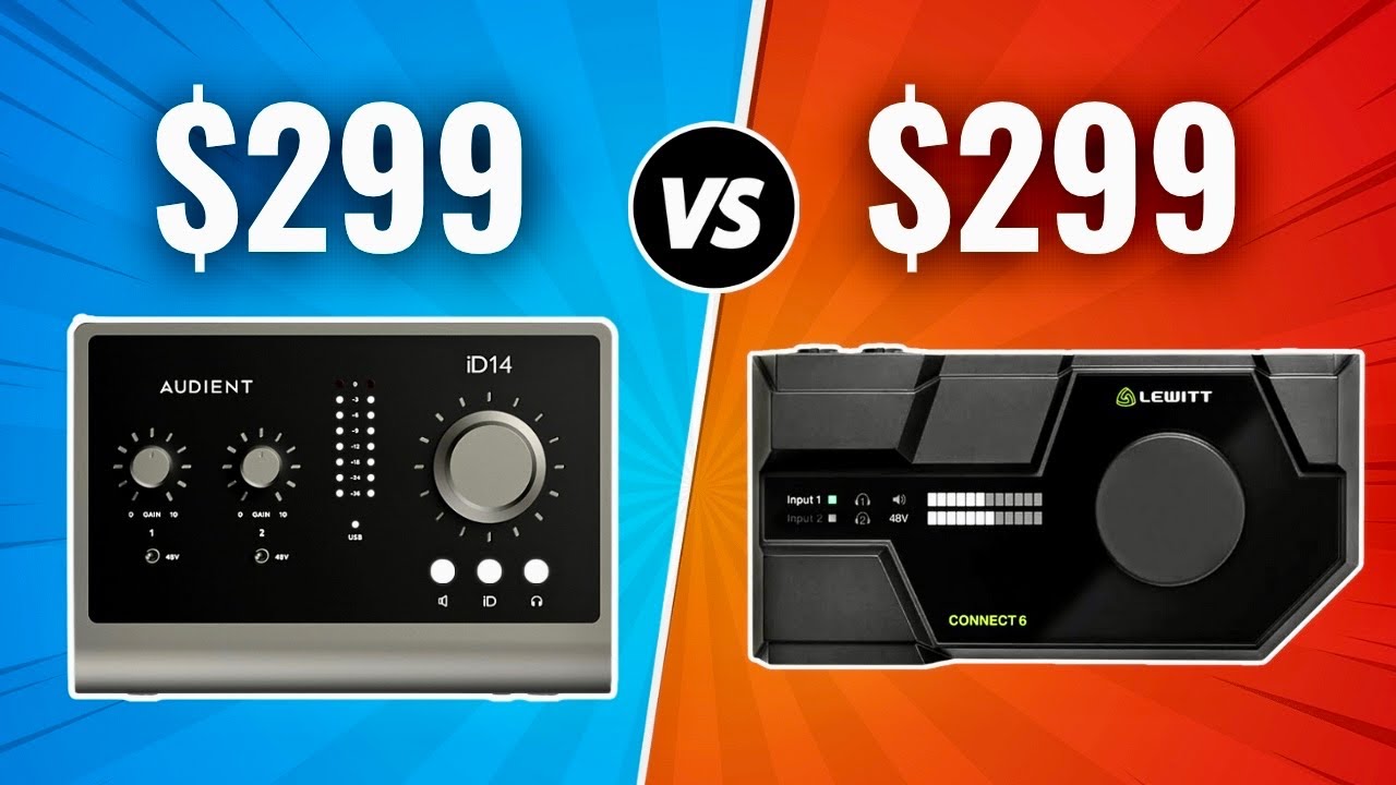 Audient iD14 vs Lewitt Connect 6: Which Interface Should You Buy?