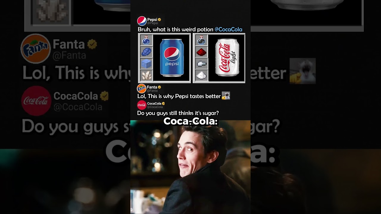 Coca Cola's answer just cooked Pepsi's aura 😭🥀