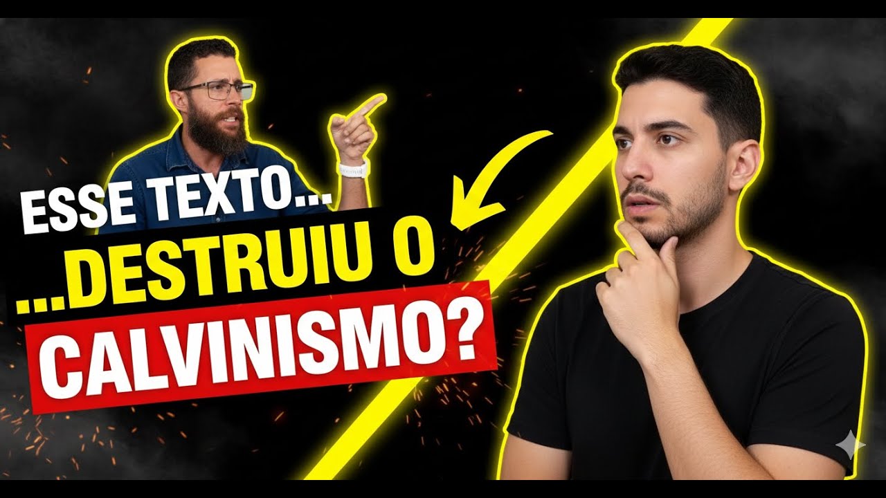 REACT: Pastor traz texto IMPOSSÍVEL para o CALVINISMO? 😯🚨😯