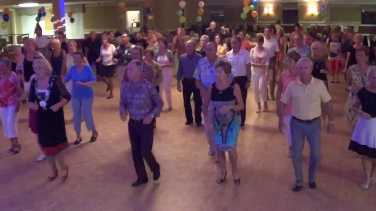 AMORE MIO Line Dance at the 2014 CARIBBEAN COPA NIGHT