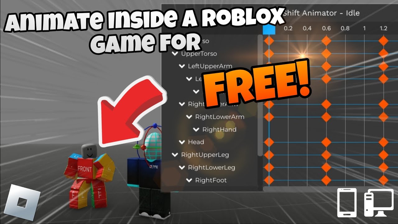 This Roblox Game Lets You Animate for FREE!