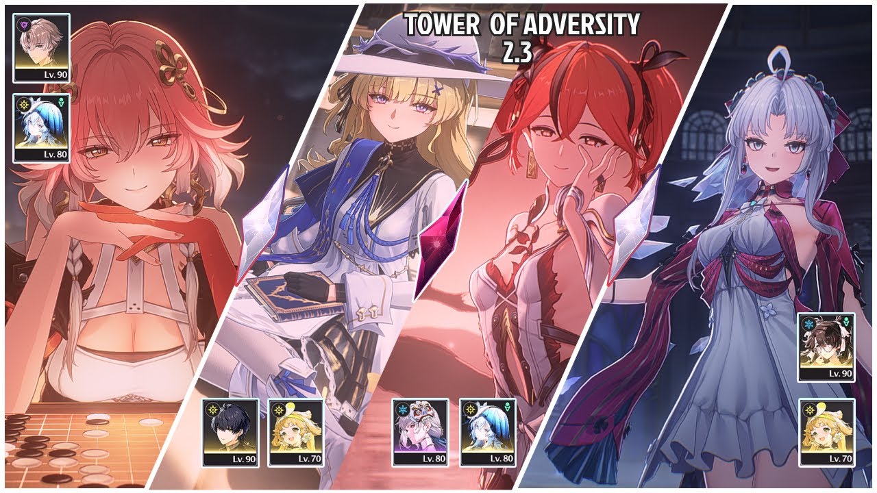 [NEW] Tower of Adversity 2.3 | Changli - Phoebe&Camellya - Carlotta | Wuthering Waves