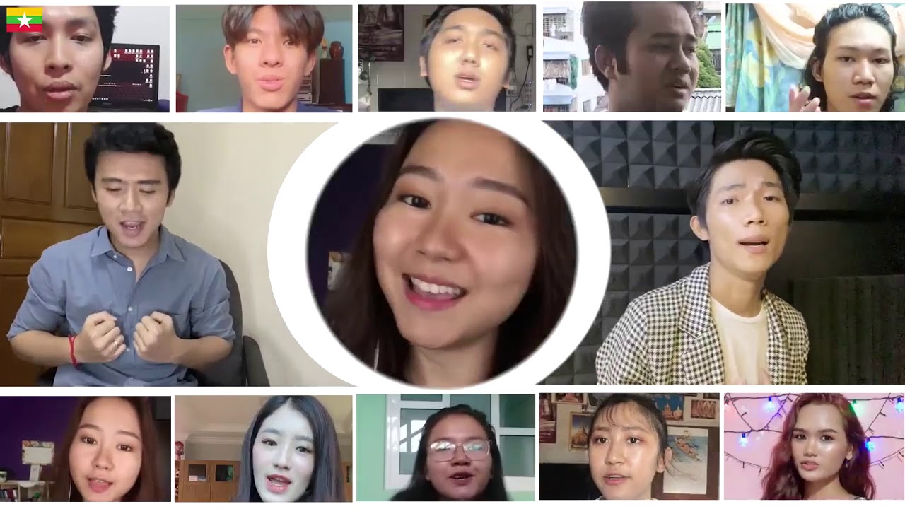 We Are The World Cover (Myanmar Artists)