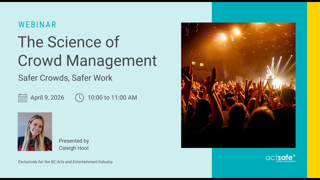 The Science of Crowd Management: Safer Crowds, Safer Work