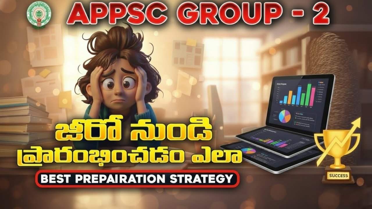 Zero to Hero Appsc Group-2 perfect planning || 6 months study 📝plan 