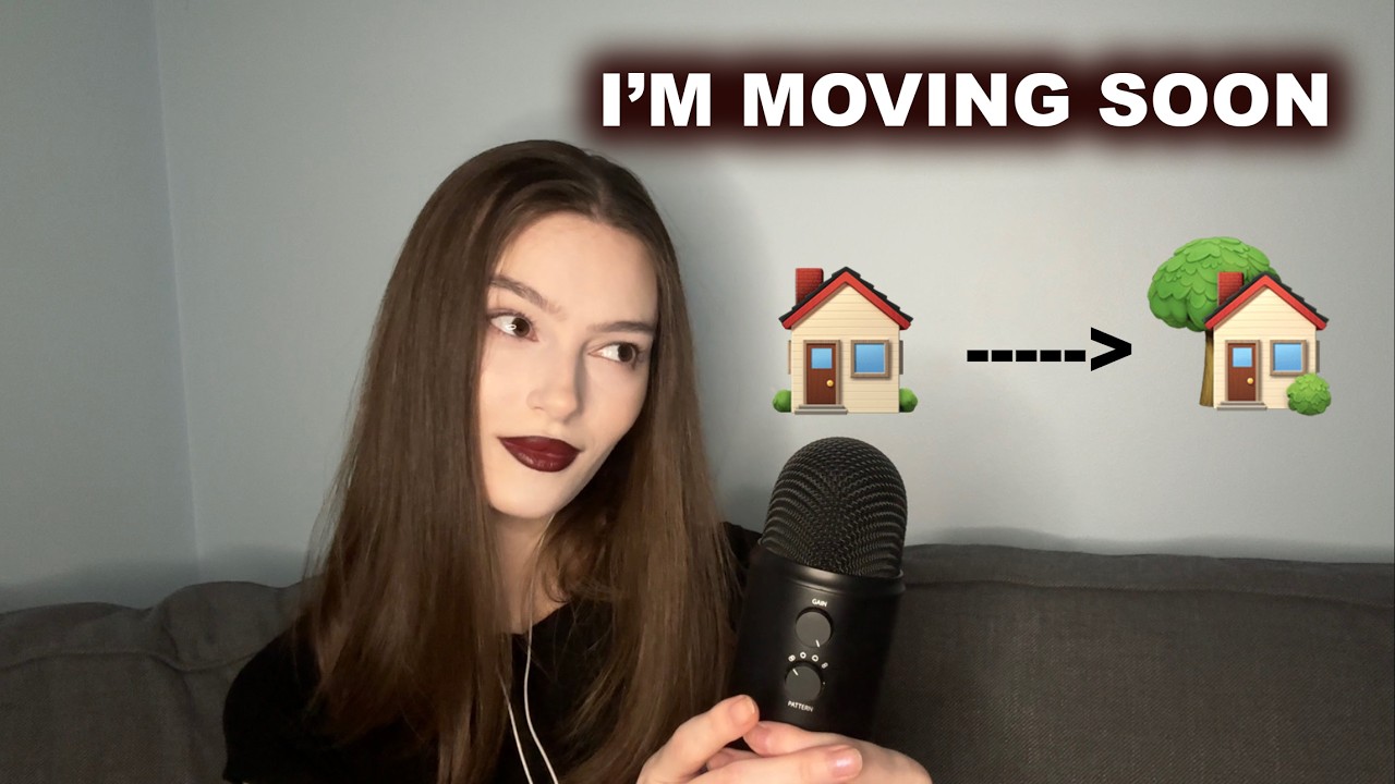 ASMR I'm moving (clicky whisper)