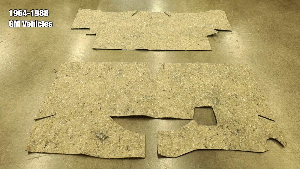 OPGI Product Spotlight: 1964-1988 GM Undercarpet Jute