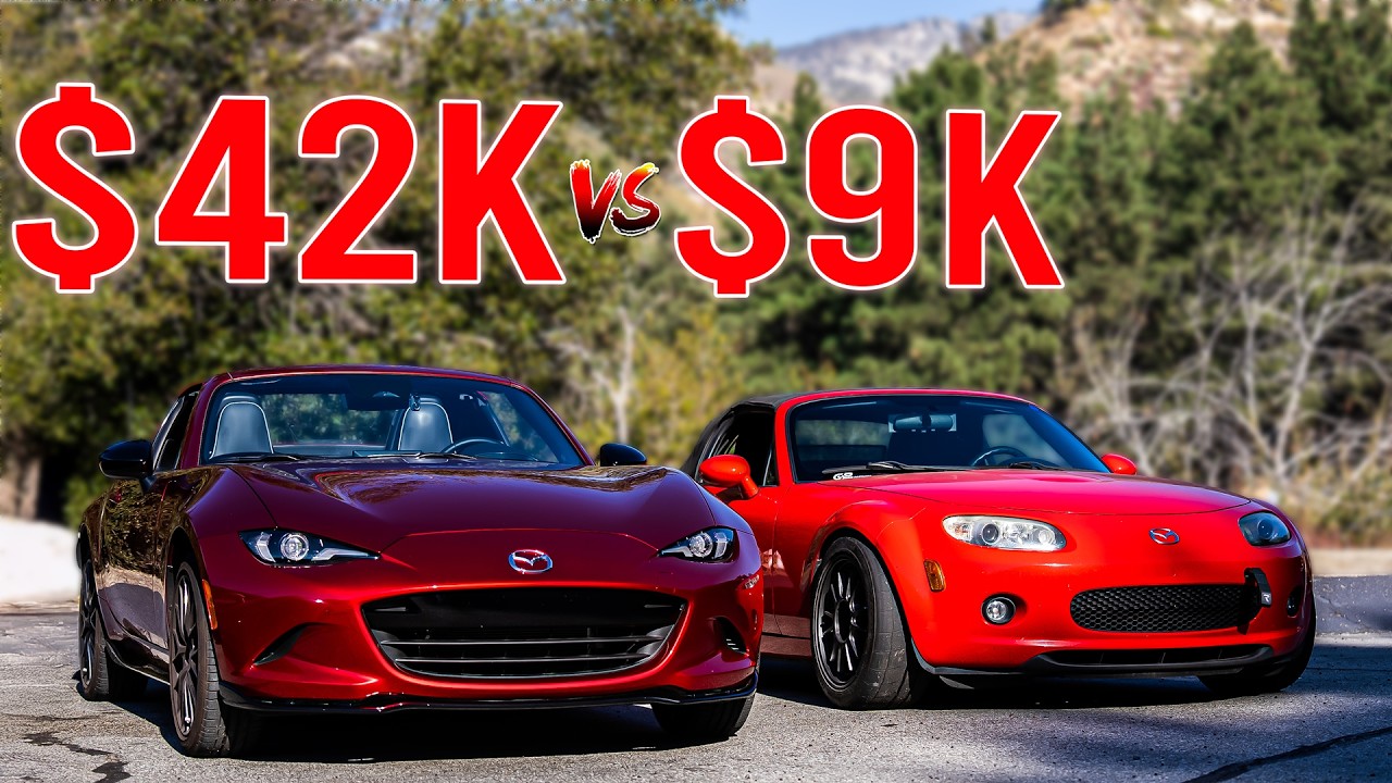 High vs Low Budget Miata | Mazda MX-5 NC1 vs ND3 Club BBR