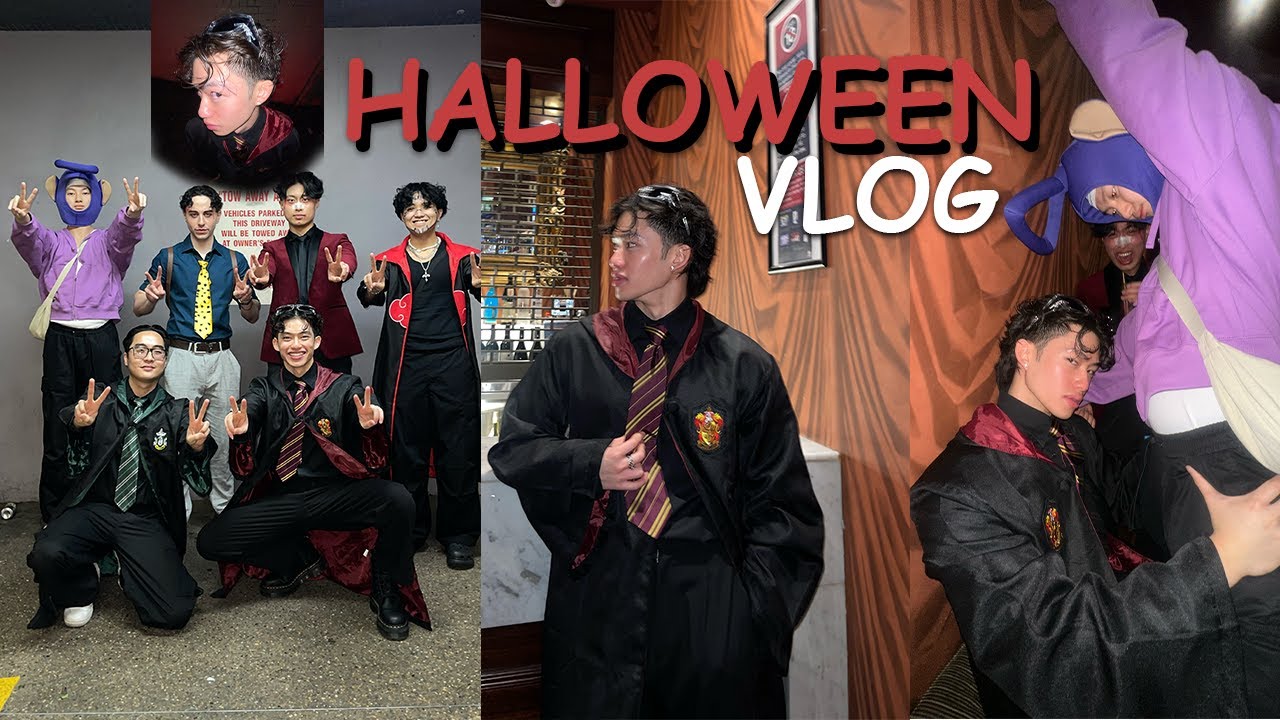 HALLOWEEN PARTY VLOG | GRWM, CLUBBING | KINGHENRY