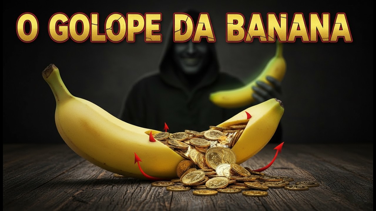 Ponzi Scheme Explicado com Bananas: Você Cairia Nisso? [Alerta]