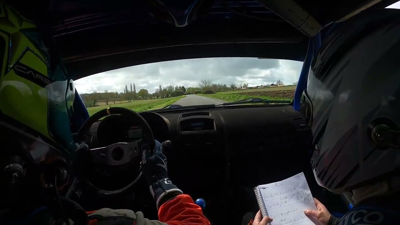 Rallye Val de Boutonne 2025 Brugier/Sauval Clio Ragnotti GrN Es3