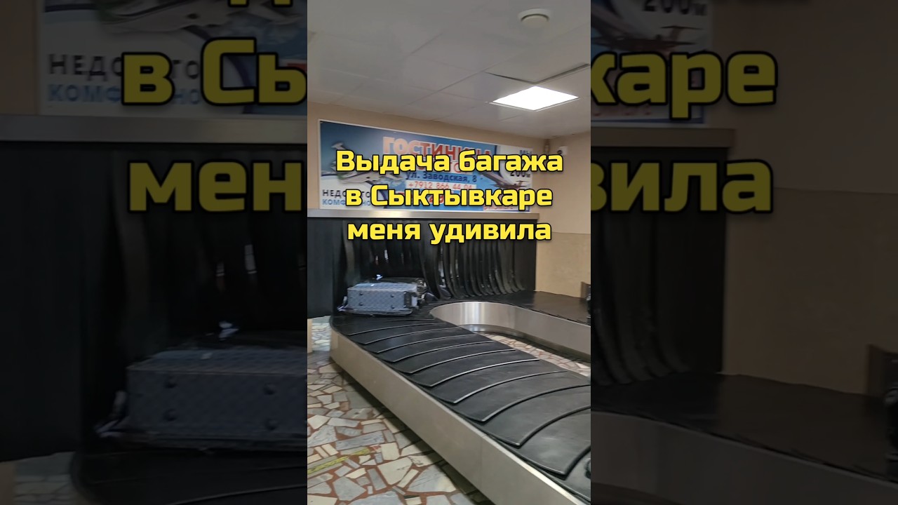 Выдача багажа в Сыктывкаре. Здесь сливают багажные бирки #тутумедиаразведка #сыктывкар