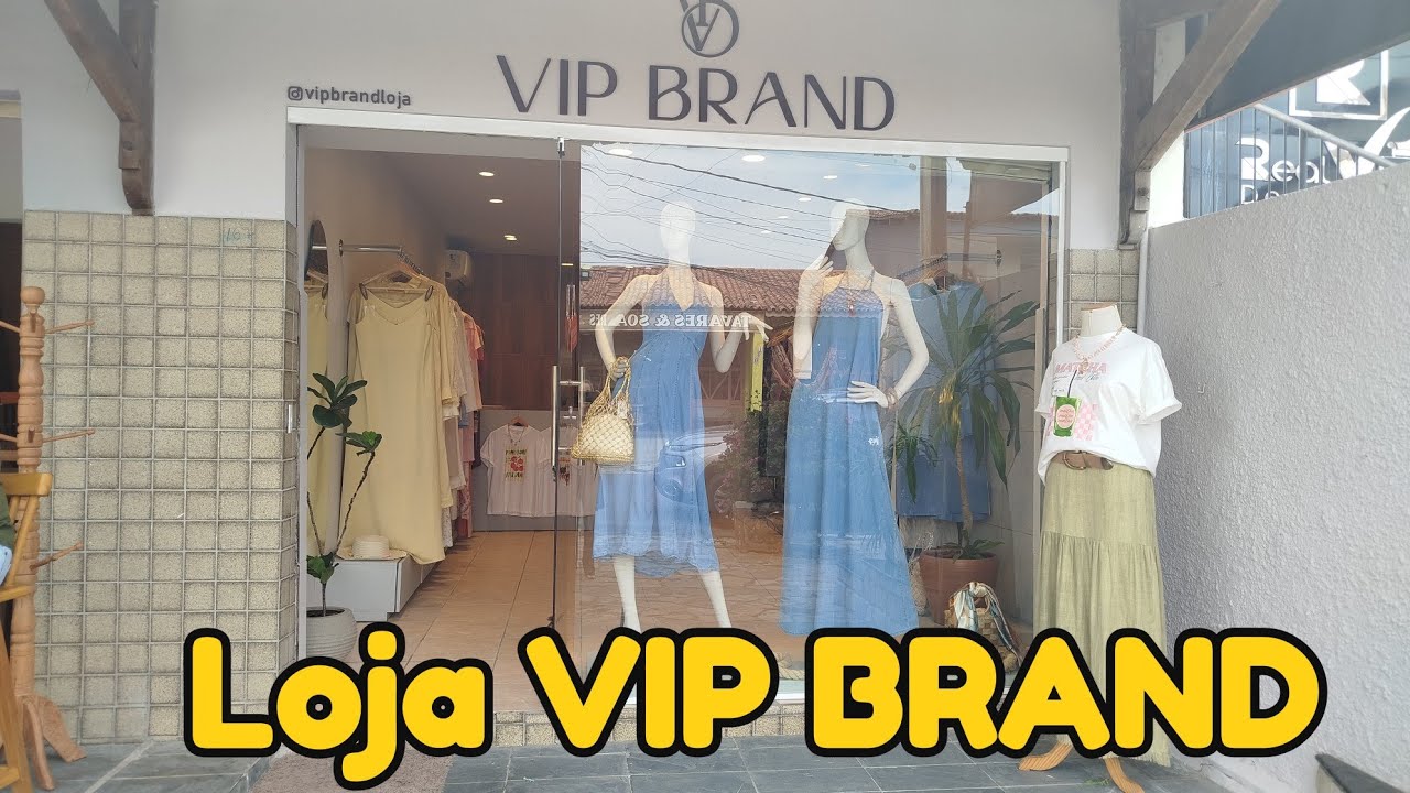 Loja VIP Brand, Roupas em linho e Alfaiataria, em Gravatá Pernambuco.