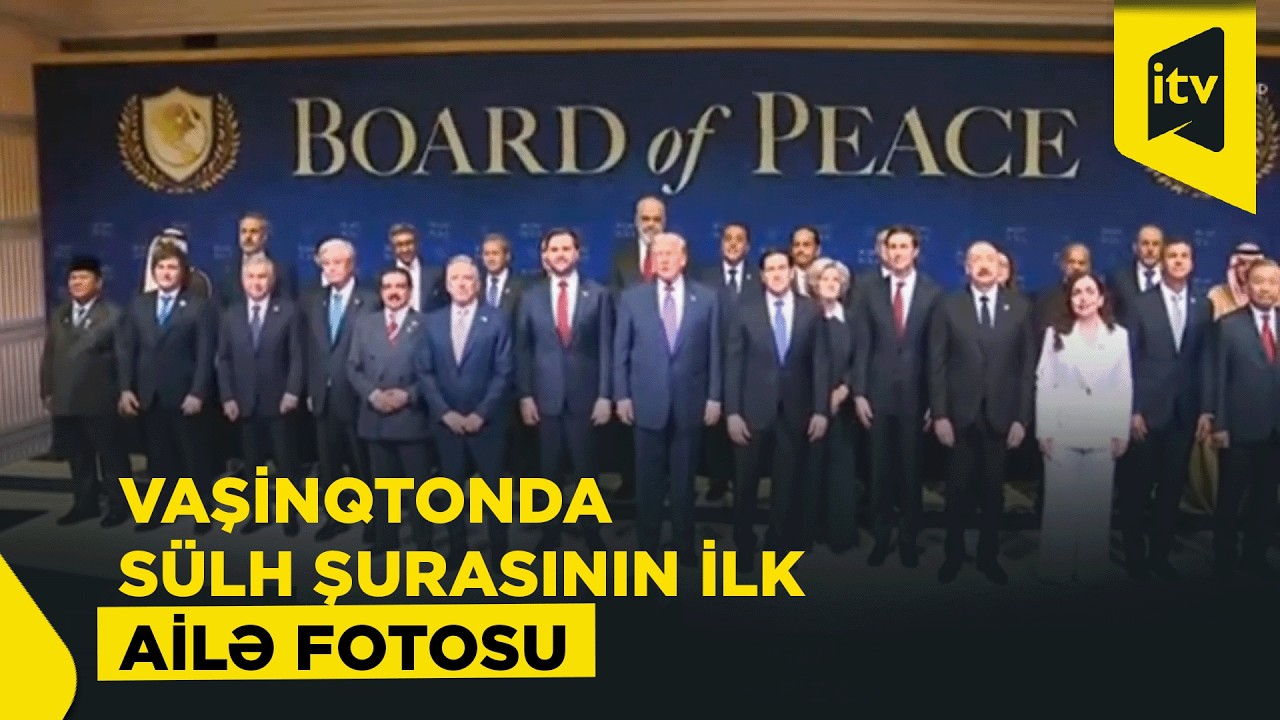 Prezident Donald Tramp  Sülh Şurasının keçirildiyi məkana gəldi