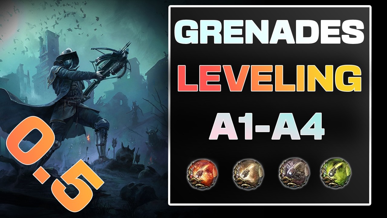 POE2 - Grenades Leveling Full Guide for 0.5 LeagueStart