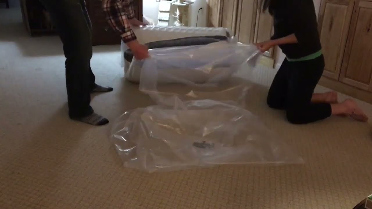 Unboxing Our Allswell Mattress