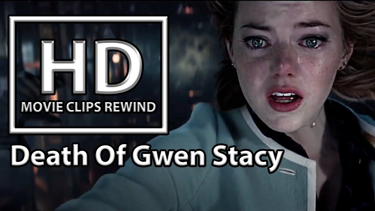 The Death Of Gwen Stacy |  The Amazing SpiderMan 2 2014  | Movie Clips Rewind