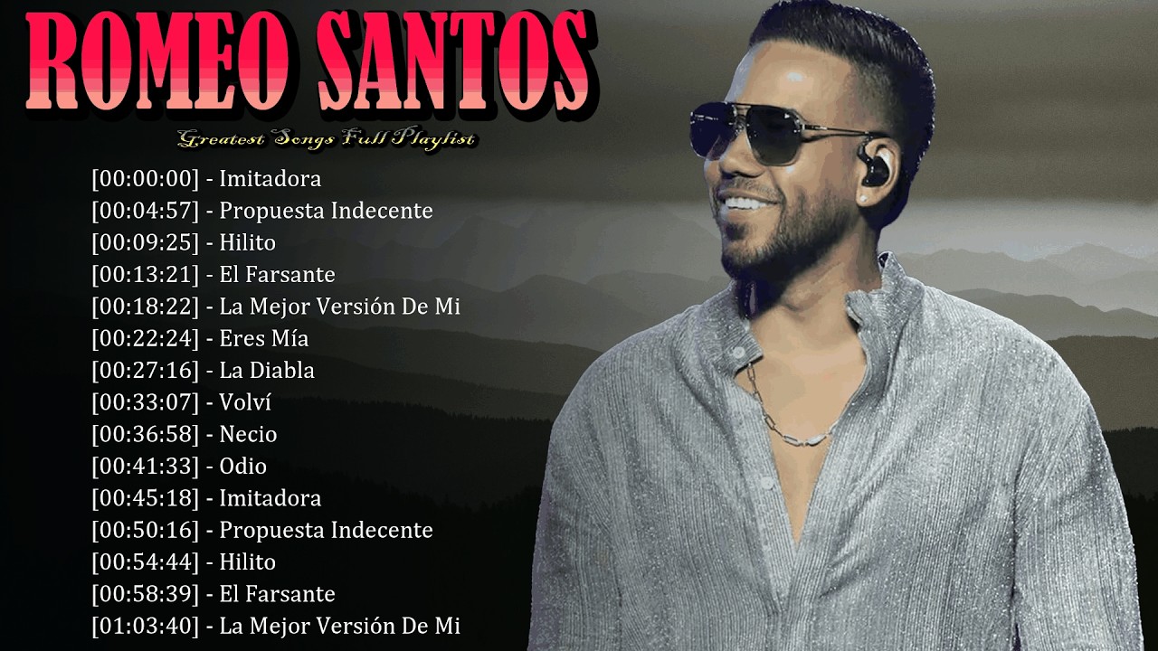 Romeo Santos – Songs filled with passion, desire, and rhythmic elegance 🎤🔥