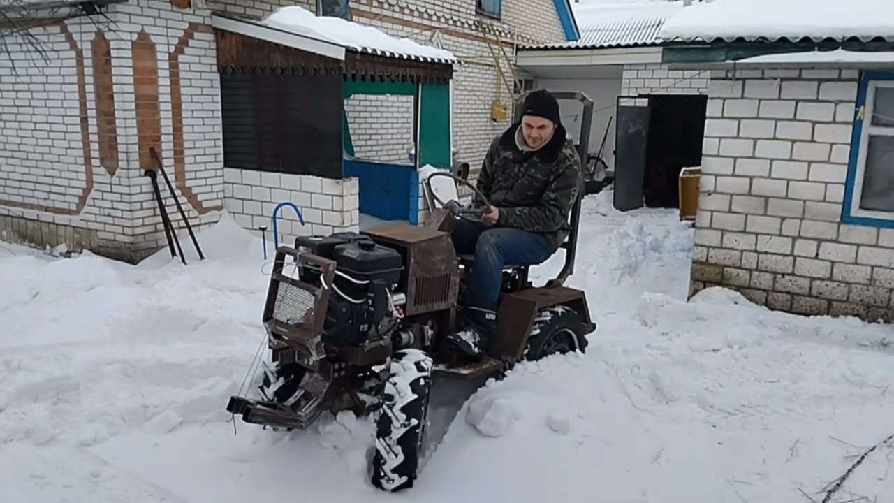 Трактор 4x4 випробування 