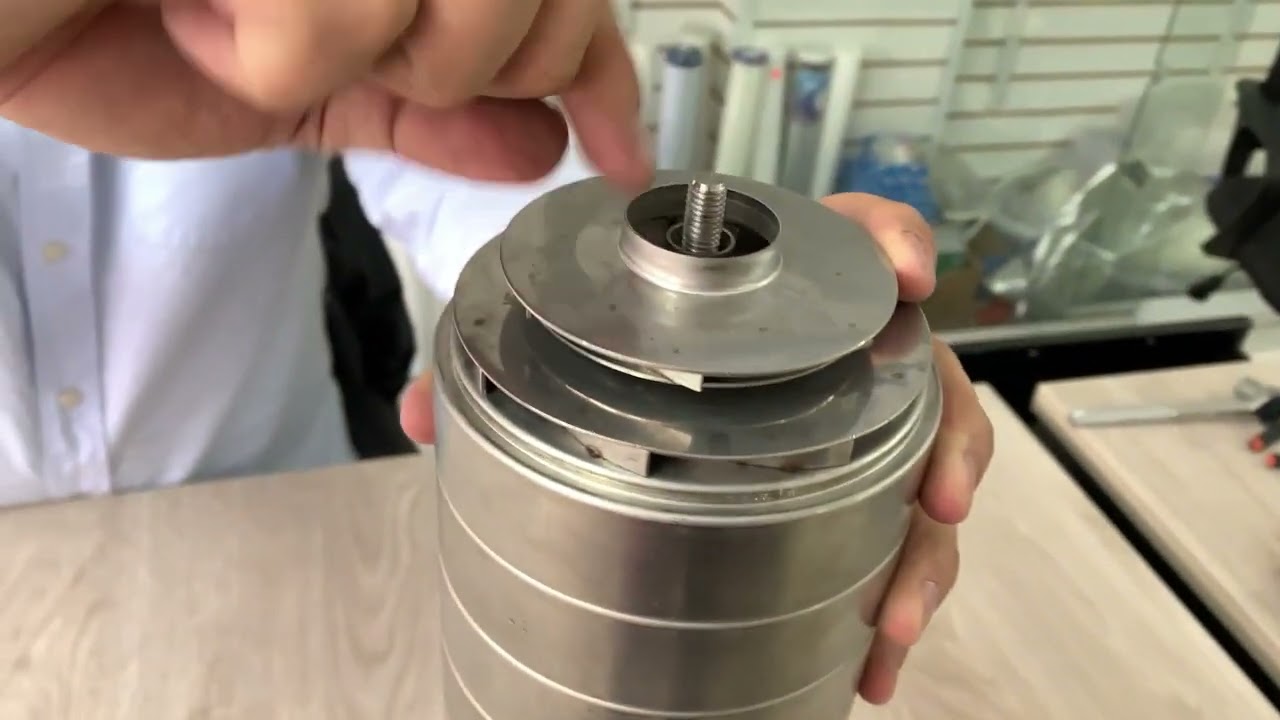 ENSAMBLAJE DE BOMBA VERTICAL MARCA CNP SERIE CDM