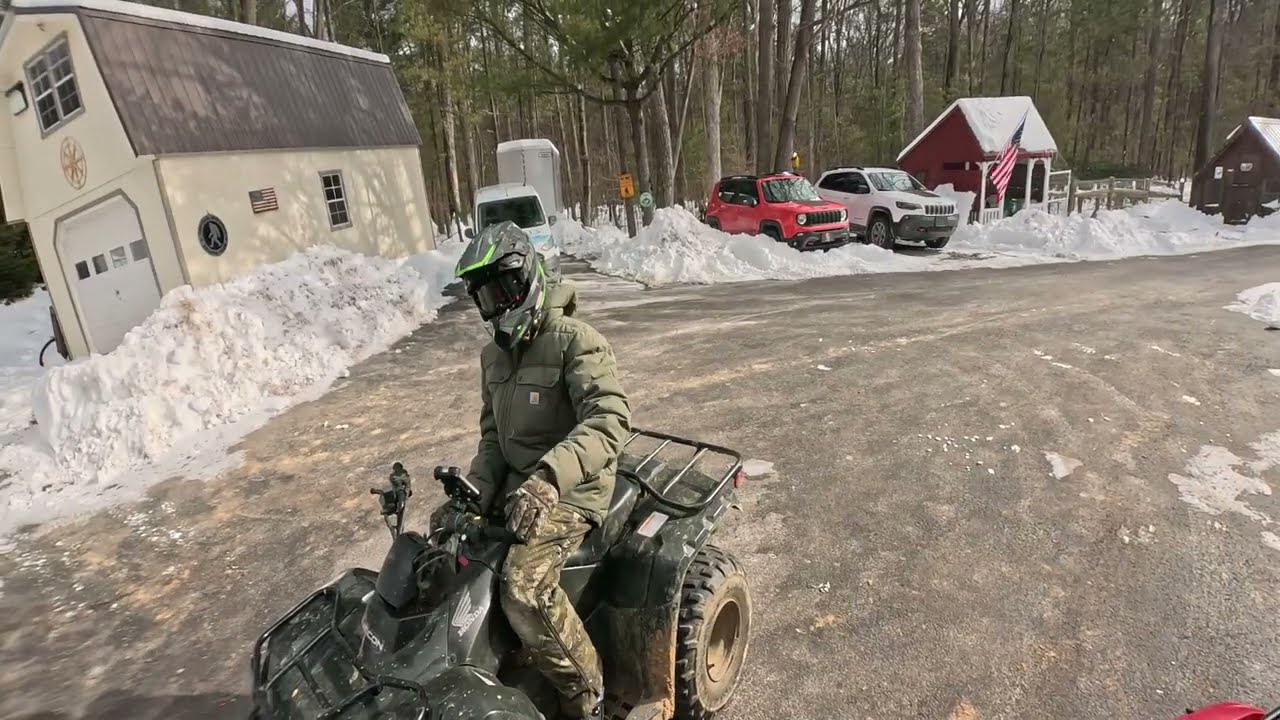 Throttle Therapy Snow Ride!!