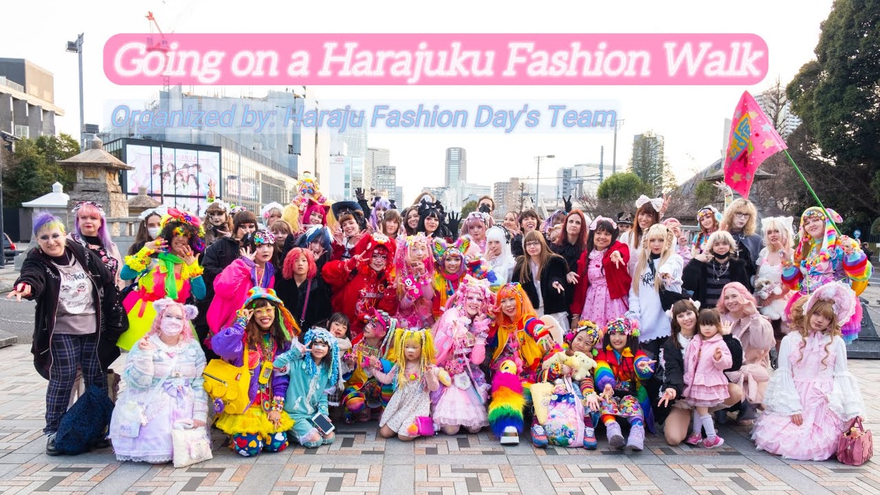 Tokyo Diaries 💕 let's go to a Harajuku Fashion Walk ! All types of fashion , one vlog #hfdharajuku
