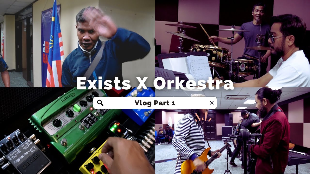 Vlog Konsert Exists X Orkestra Kuala Lumpur Part 1