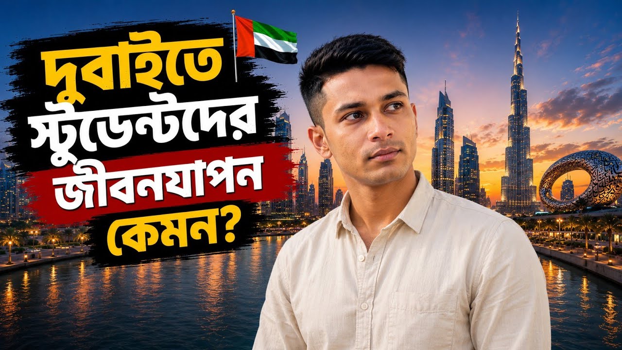 Study In Dubai | দুবাইতে আমার জীবন কেমন যাইতেছে