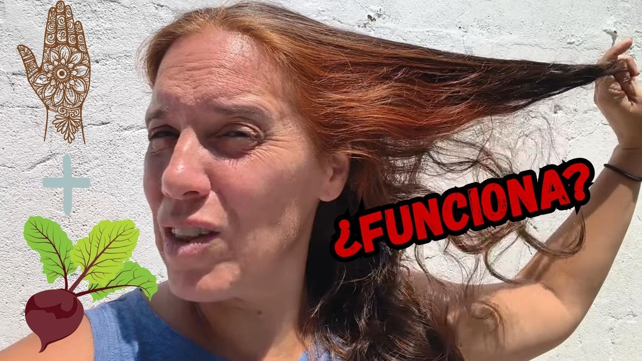 CUBRIR LAS CANAS  con remolacha y henna ¿MITO o REALIDAD?