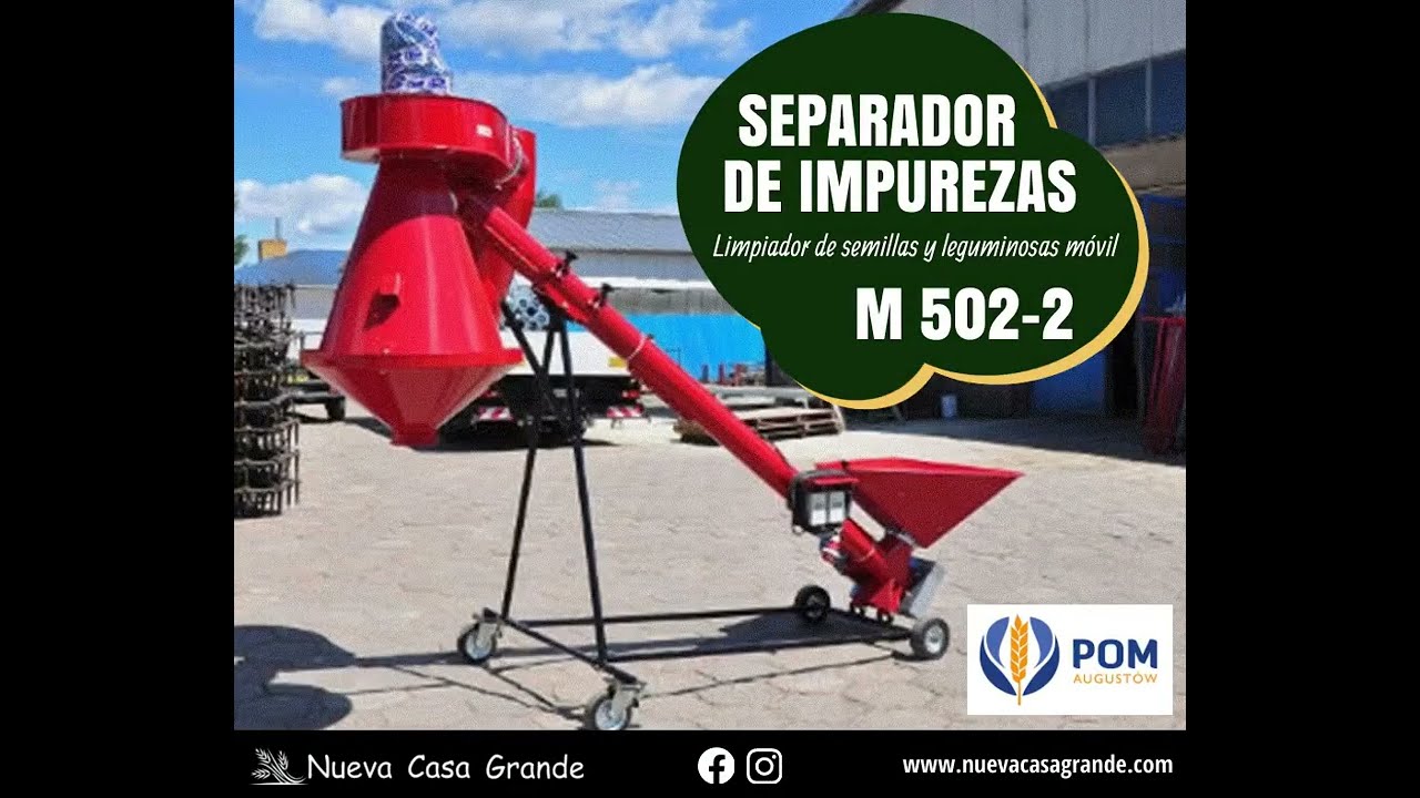 Limpiador de semillas de cereales y leguminosas M 502-2