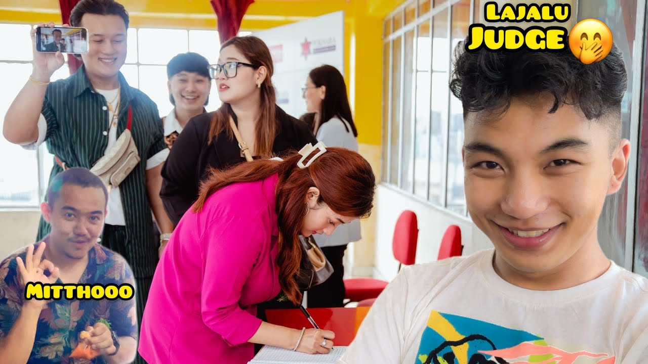 YOUTUBE VLOG COMPETITION ko JUDGES HAMI 😁 || #pokharalincolninternationalcollege