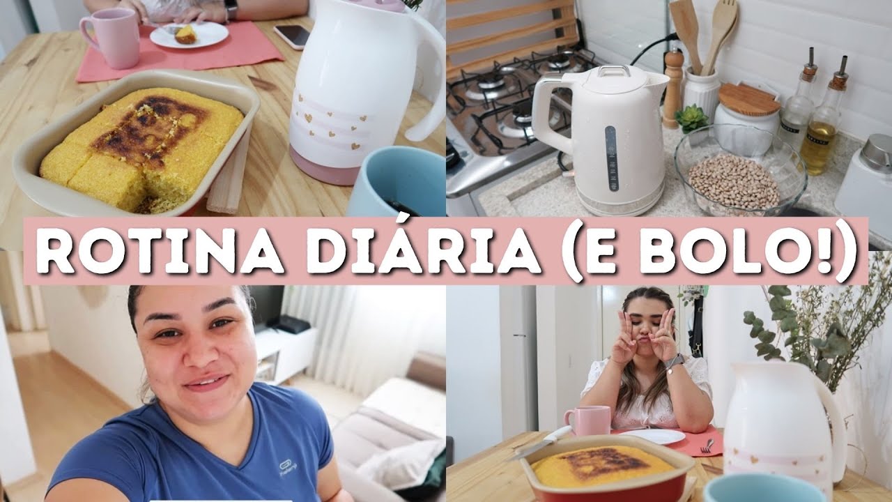 BOLO RÁPIDO E DELICIOSO, DIA A DIA COLOCANDO A CASA EM ORDEM E TOMANDO CAFÉ DA TARDE COM A THAÍS ♥