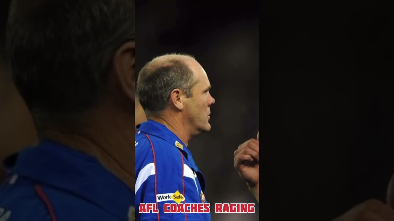 AFL coaches getting mad 🤬😤
