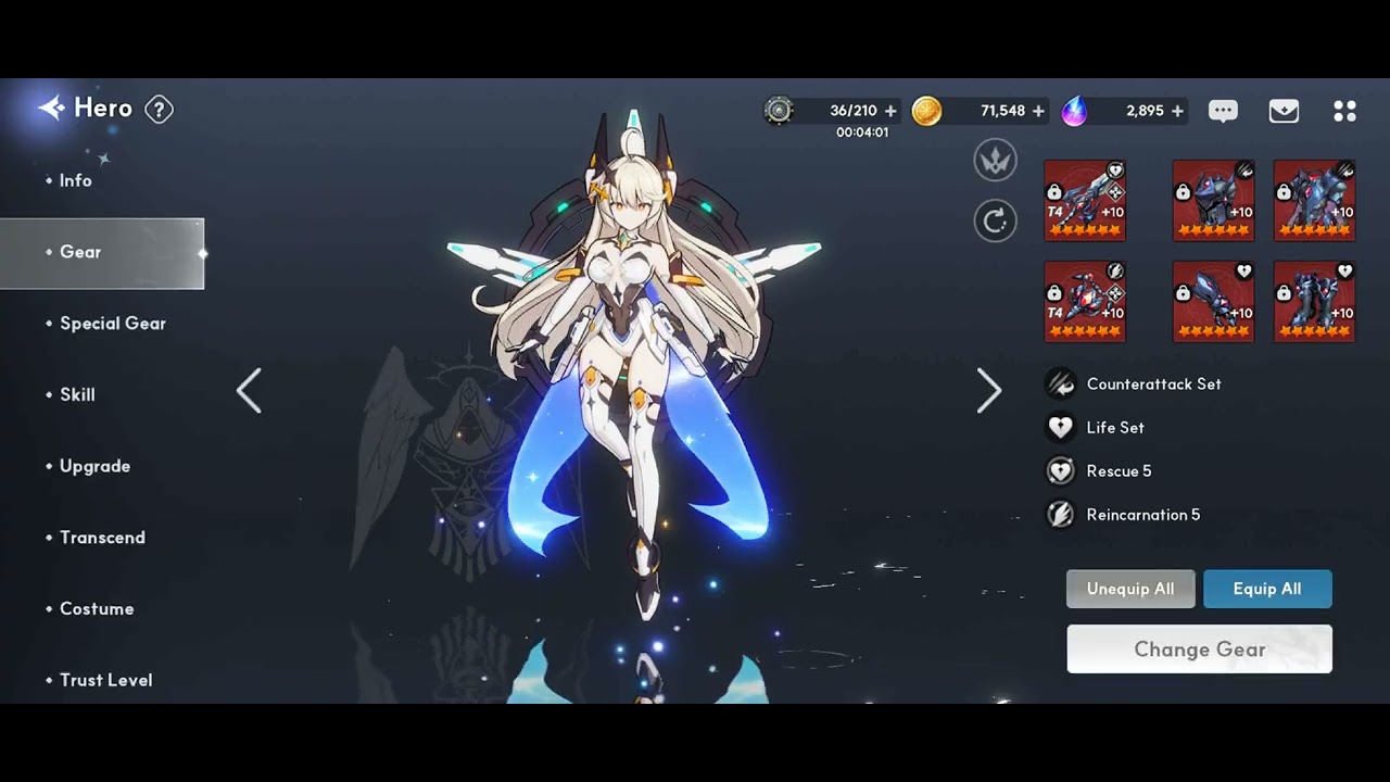Monad eva Melhor set ,build e gemas