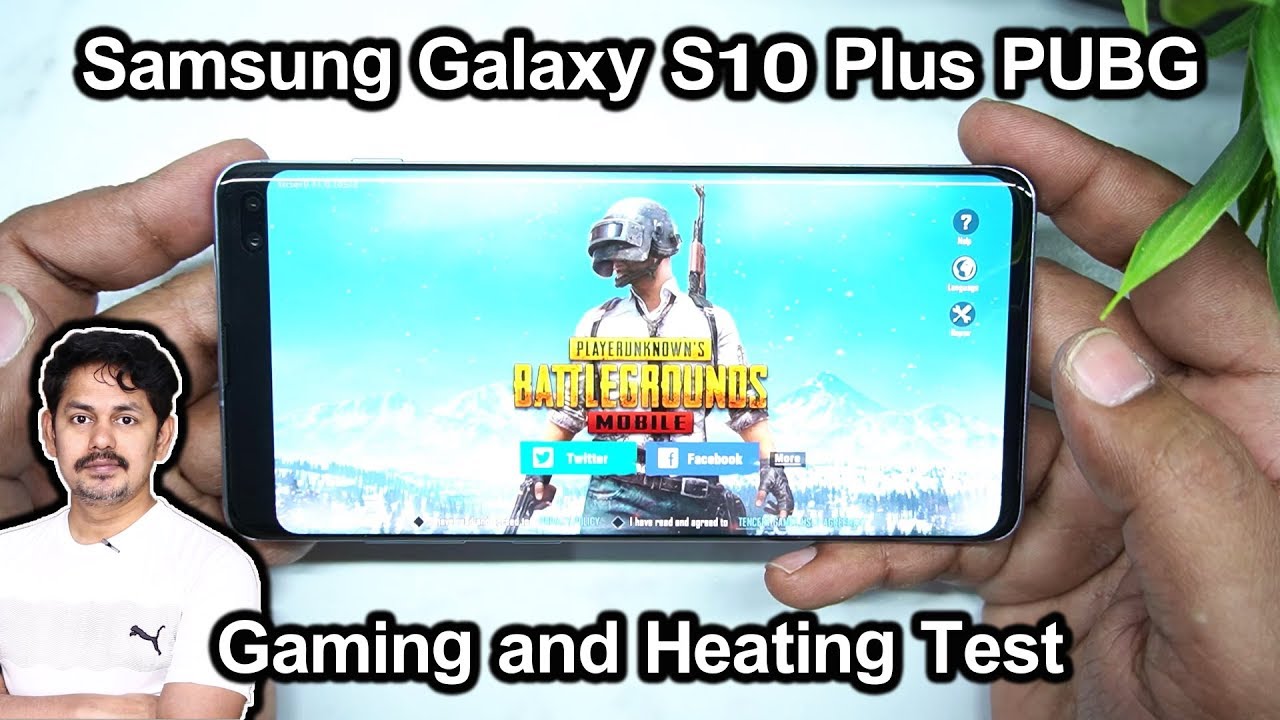 Samsung Galaxy S10 Plus PUBG Gaming and Heating Test With Battery Drain | in Telugu