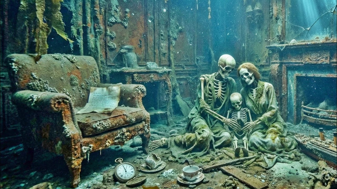 A Chilling Recreated ‘Discovery’ Inside the Titanic — A 1912 Scene Reimagined