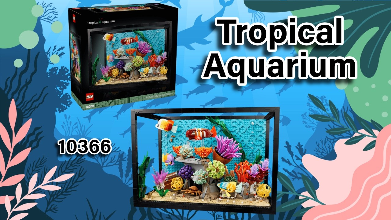 Tropical Aquarium - 10366 LEGO Stop Motion
