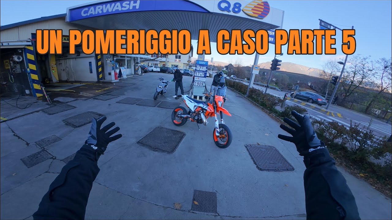 UN POMERIGGIO A CASO PARTE 5 (con russo) ~ ktm sx 125 ~ ignorante