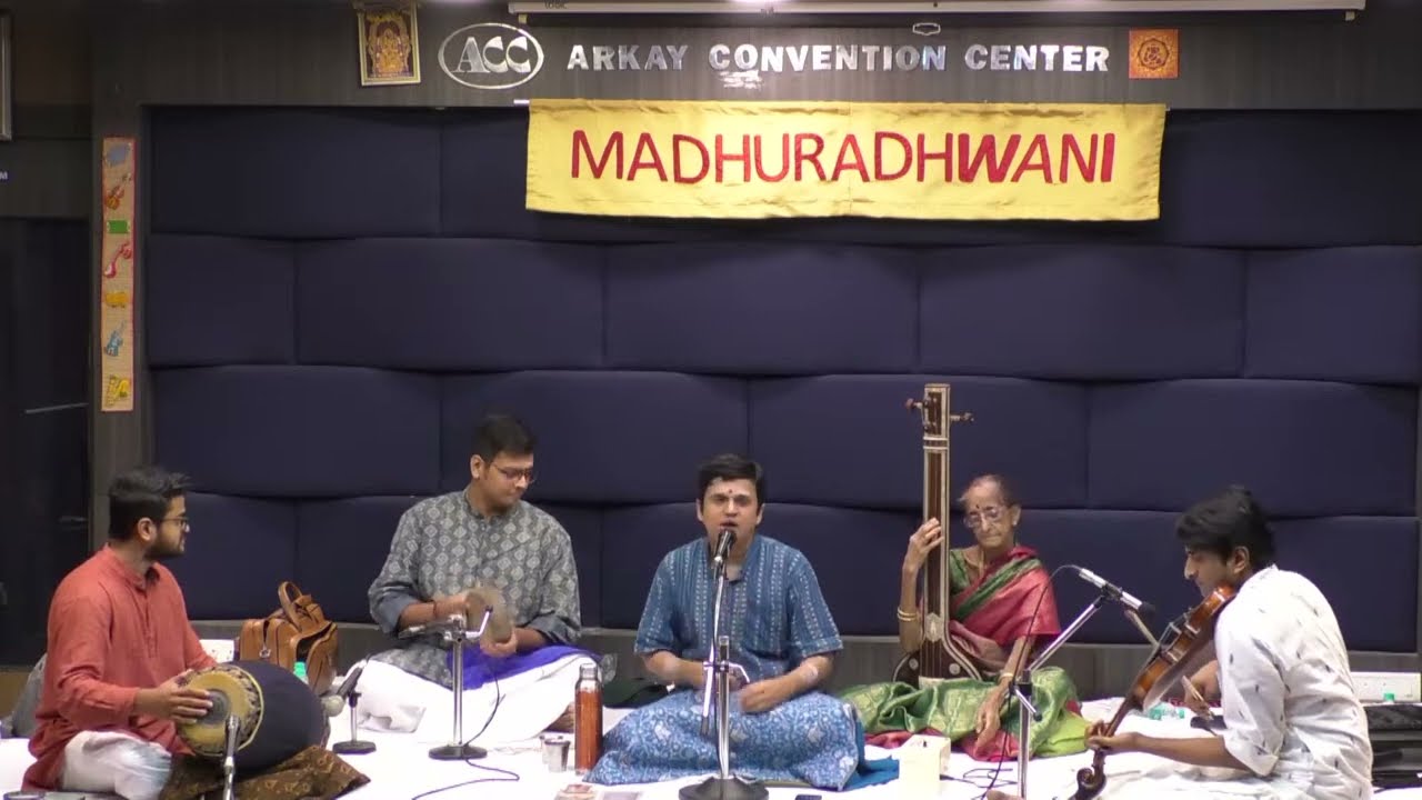 Madhuradhwani - Thyagarajaswamy's Jayanthi - S Saketharaman Vocal