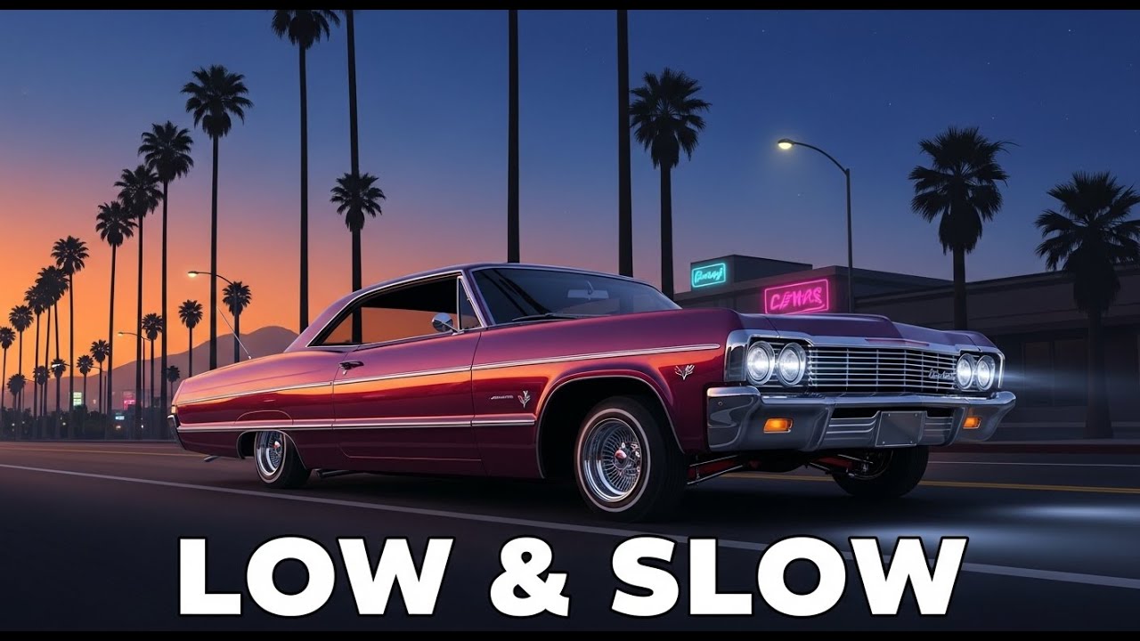 Low & Slow West Coast Ride 🚘🔥 Classic G-Funk Beats for Late Night Drive