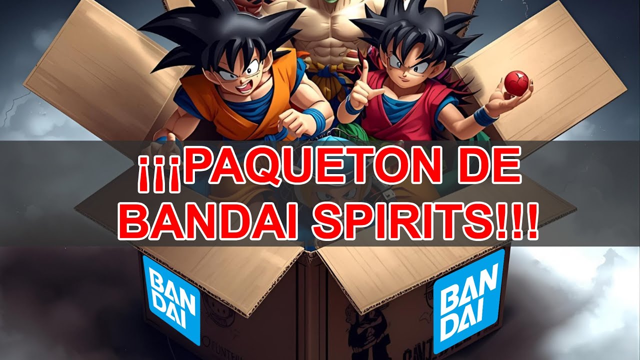 Bandai Spirits nos manda una cajota llena de figuras 📦 ¡¡UNBOXING SORPRESA!! 💥