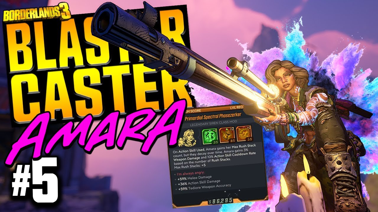 Borderlands 3 | Blaster Caster Amara Playthrough | Day #5