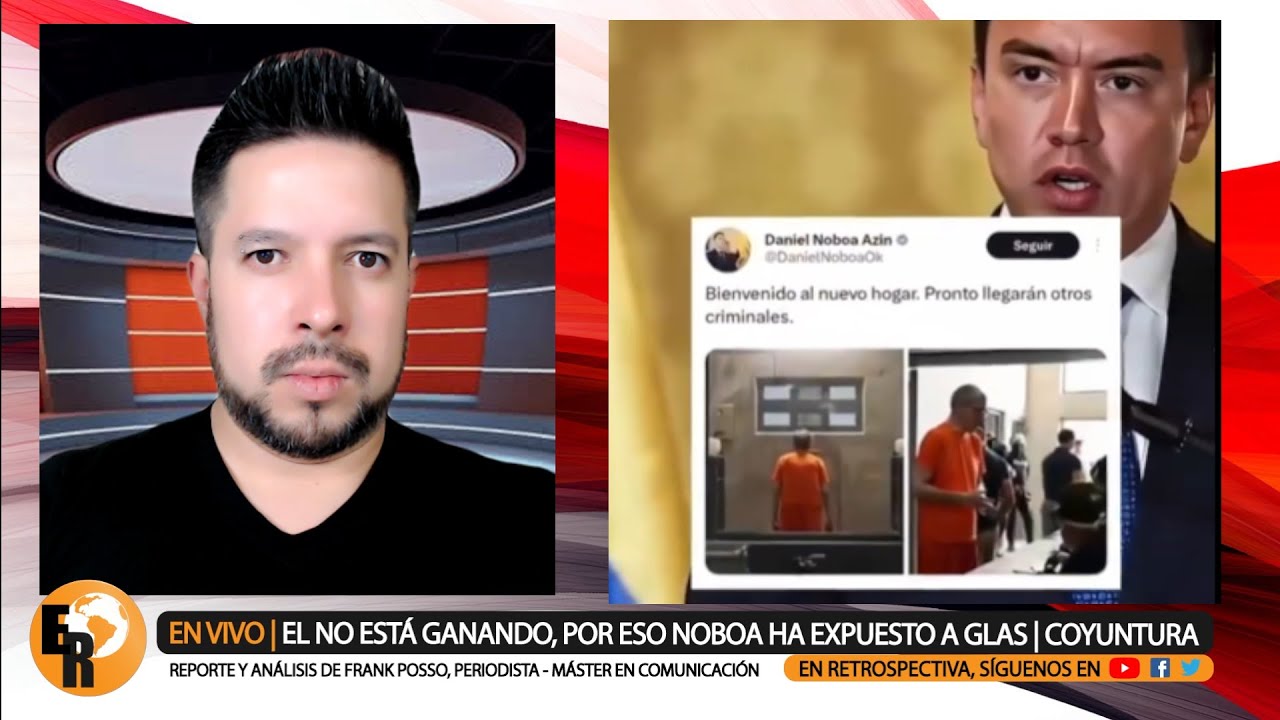 &iquest;El NO est&aacute; GANANDO, por eso NOBOA ha EXPUESTO a GLAS, PORQUE los AUTOATENTADOS ya NO le FUNCIONAN?